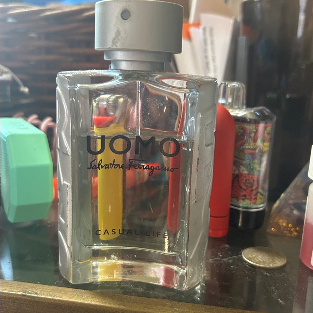 Salvatore Ferragamo Uomo Casual Life Fragrance Used 75 Percent Left